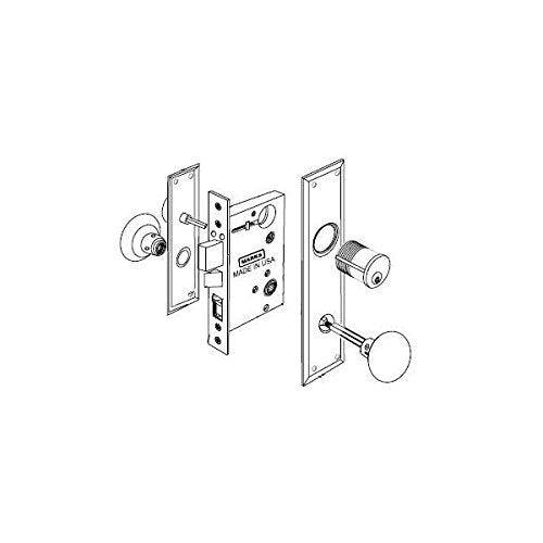 Marks Hardware 91A-RH Mortise Lock, Right Hand