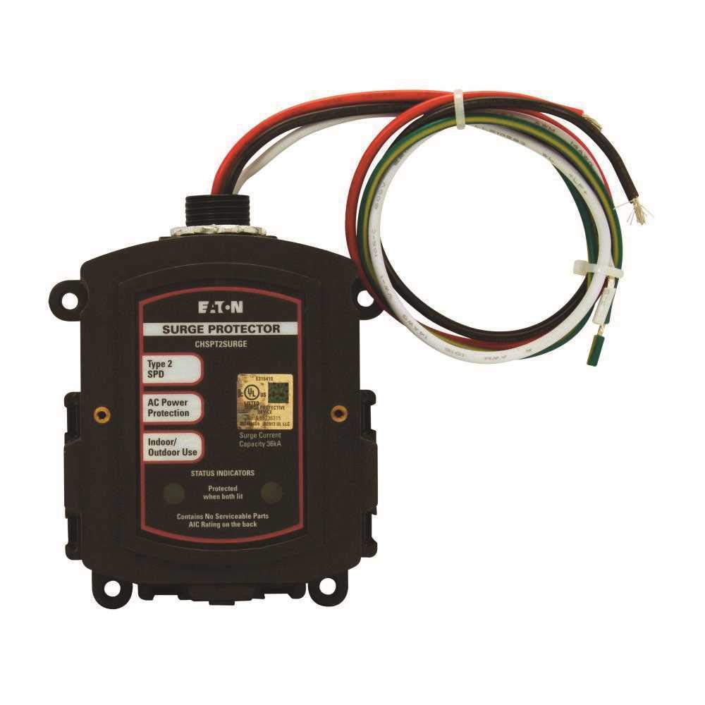 Eaton CHSPT2SURGE SPD Type 2 Chsp Whole Home Surge Protector