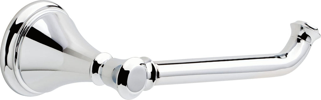 Delta Single Post Toilet Paper Holder | Polished Chrome | Wall Mount | Cassidy Bathroom Accessories