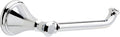 Delta Single Post Toilet Paper Holder | Polished Chrome | Wall Mount | Cassidy Bathroom Accessories
