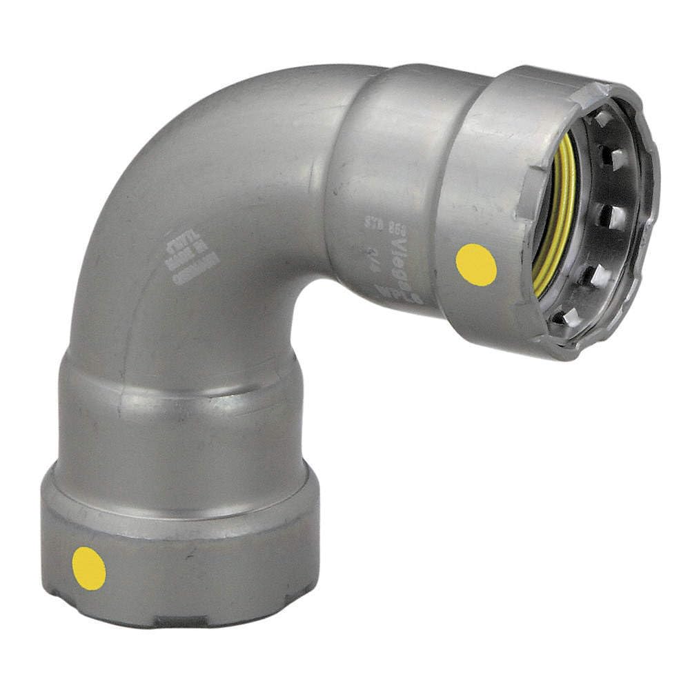 MURNELAP for VIEGA MEGAPRESS 25221 MegaPressG 90 Elbow, 1-1/2" x 1-1/2" 36N785