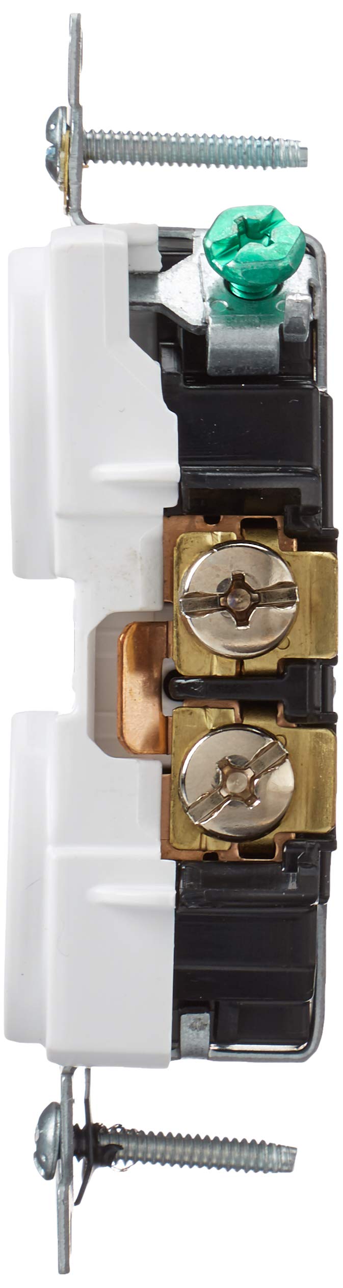 Leviton 8300-HW 20-Amp, 125-Volt, Heavy Duty Hospital Grade, Duplex Receptacle