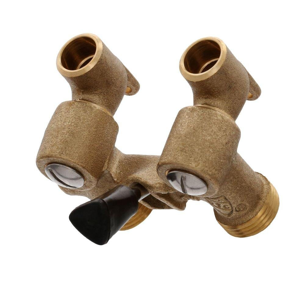 1/2 175C, Watts, 1/2 in. Bronze Sweat x MHT Washing Machine Shutoff Valve