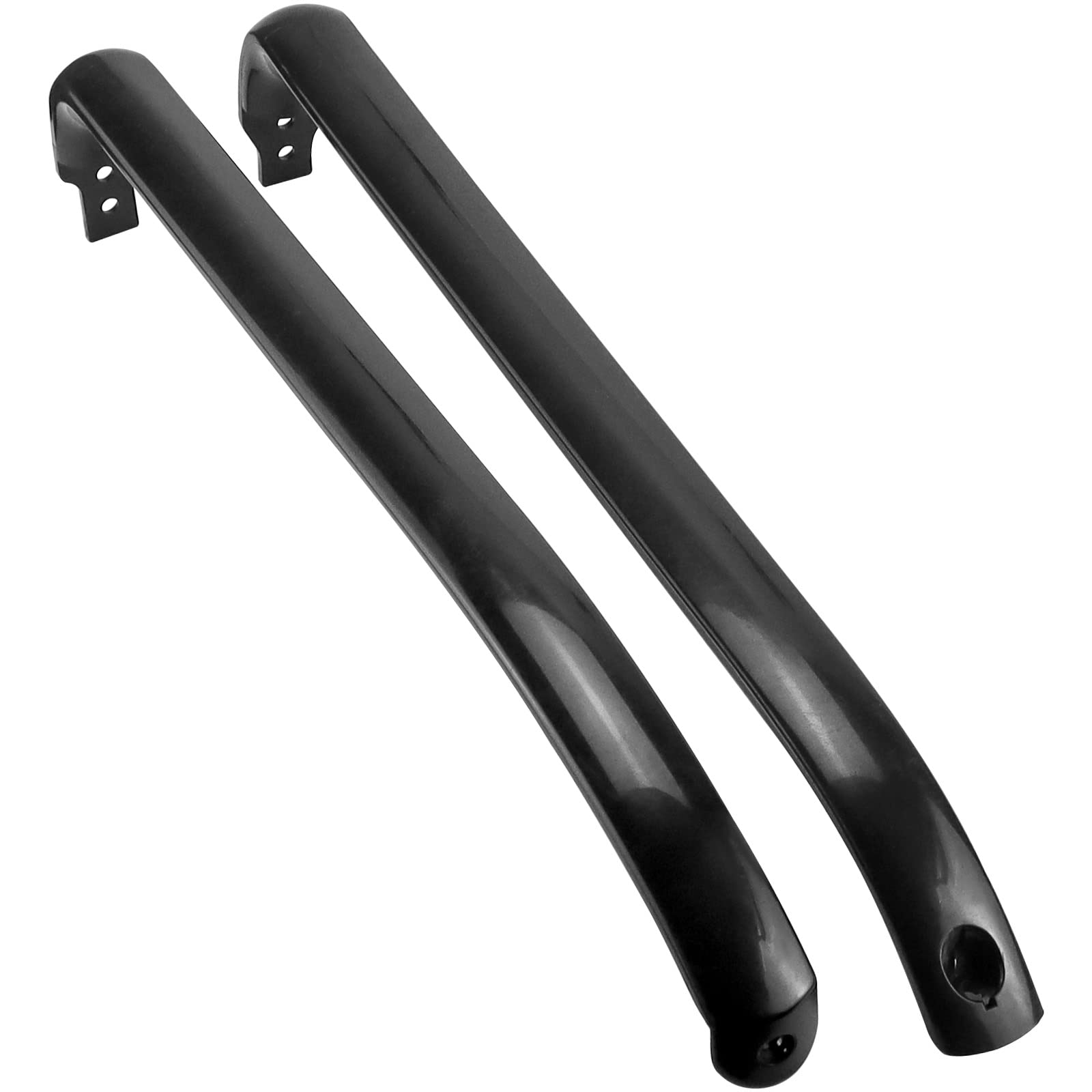 AMI PARTS WR12X22183 Refrigerator Door Handle (Black) Replaces WR12X11008 WR12X11009 WR12X20142 3290412 AP5948588 PS9494525 EAP9494525(2 Pack)