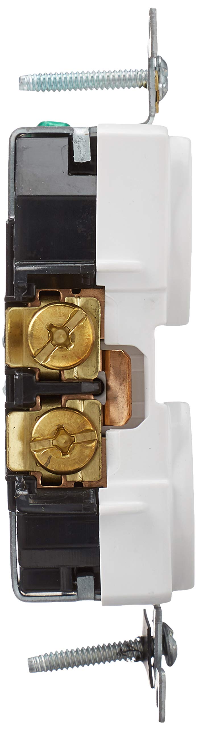 Leviton 8300-HW 20-Amp, 125-Volt, Heavy Duty Hospital Grade, Duplex Receptacle
