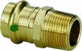 Viega 79230 ProPress Zero Lead Bronze Adapter with Male 3/4-Inch by 3/4-Inch P x Male NPT, 10-Pack