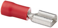 Vinyl Insulated Female Disconnect, 22-18 Wire Size, 0.250" x 0.032" Tab Size