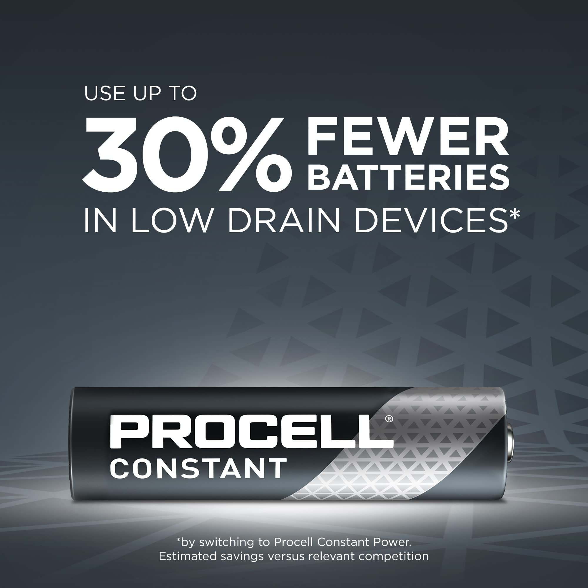 PROCELL Alkaline AAA Batteries, 1.5V Alkaline AAA for Low Drain Professional
