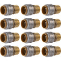 SharkBite Max Male Adapter, 3/4 in Push-to-Connect x 3/4 in MNPT, Pack of 12,