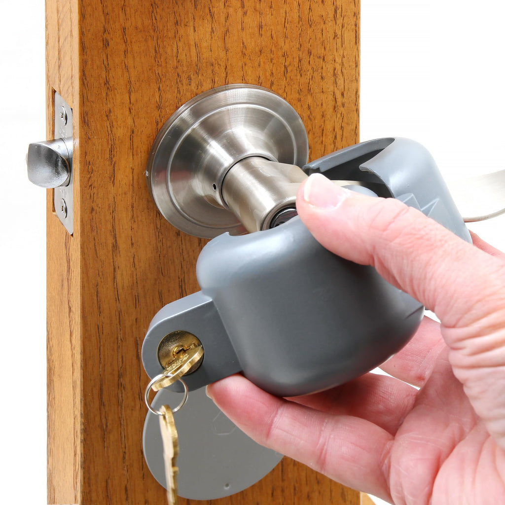Prime-Line S 4181 Handle Lock-Out Device – Handle Lock with Key to Block Acces
