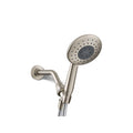 KOHLER Daisyfield 6-Spray Patterns 1.75 GPM 5 in. Wall Mount Handheld Shower Head in Vibrant Brushed Nickel