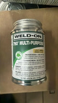 Weld-On 790 Multi-Purpose Cement PVC CPVC 1/4 Pint 4 oz Rapid Setting lot of 12