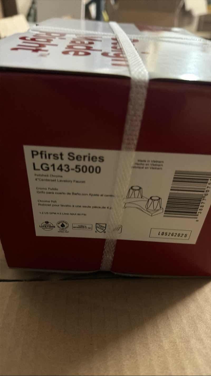 Pfister Ladera 4" Centerset Faucet Polished Chrome 1 or 2 Handle