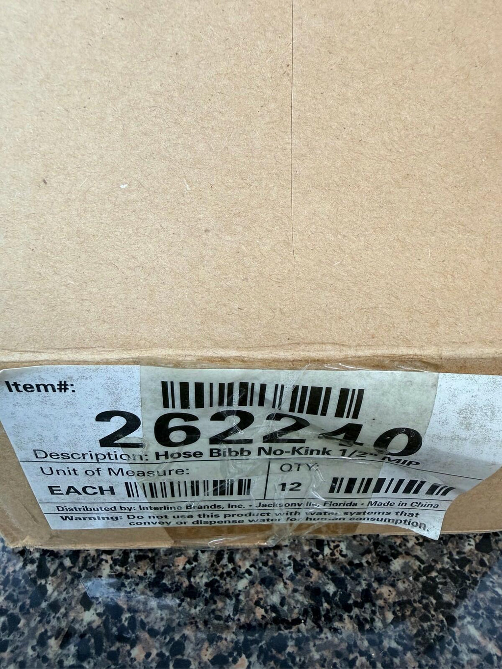 ProPlus Brass Hose Bibb 1/2" MIP Outdoor Faucet Valve  lot of 12