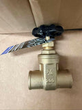 Premier Brass Gate Valve 3/4" CXC Lead-Free 200 WOG Plumbing lots of 10 pieces