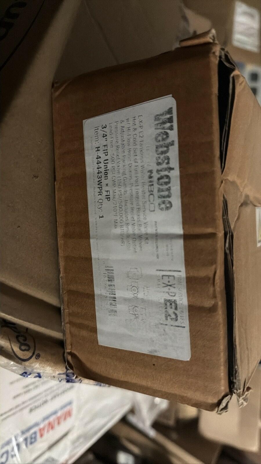 Webstone 3/4" Tankless Water Heater Service Kit