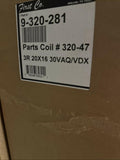NEW IN BOX FIRST COMPANY 9-320-281 COIL, 3R 20x16 30 Vaq/vdx