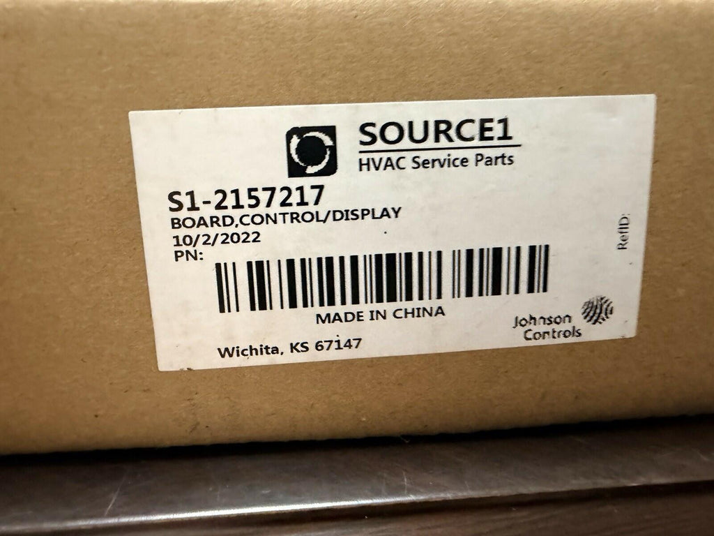 Source 1 / Johnson control / Display board S1-2157217 Double-sided discharge