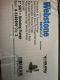 Webstone H-51404HV 1" SWT Rot Flange Isolator Brass Ball Valve