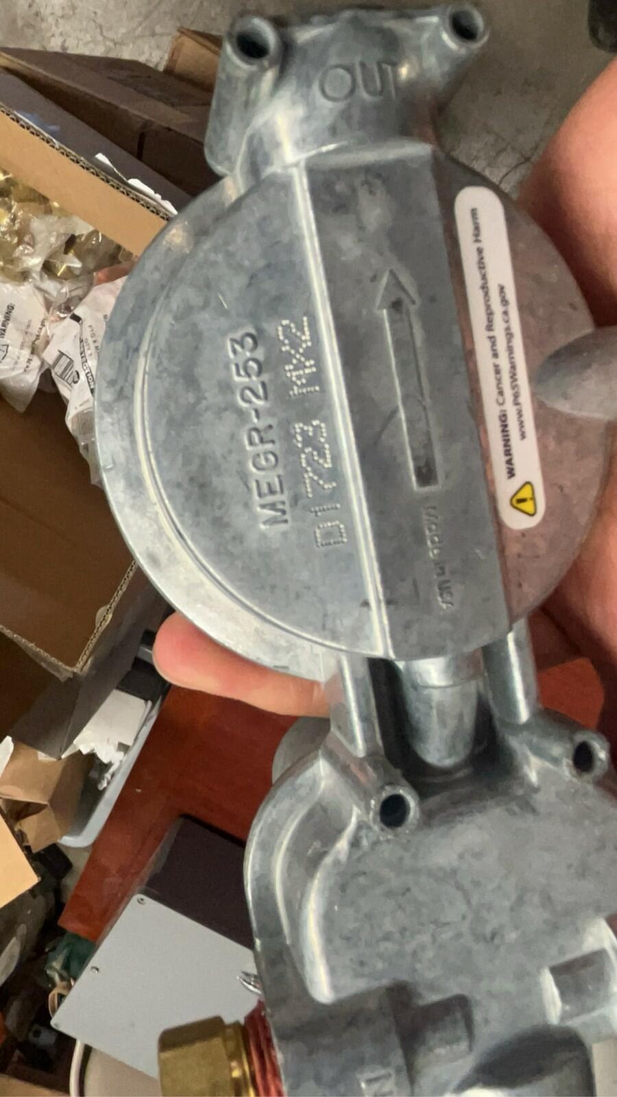Marshall Excelsior MEGR-253 2 Stage LP Gas Regulator RV