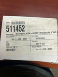 OARA R95 44-1-290-0002 Regulator 3/4" 7-11" WC Set @ 8