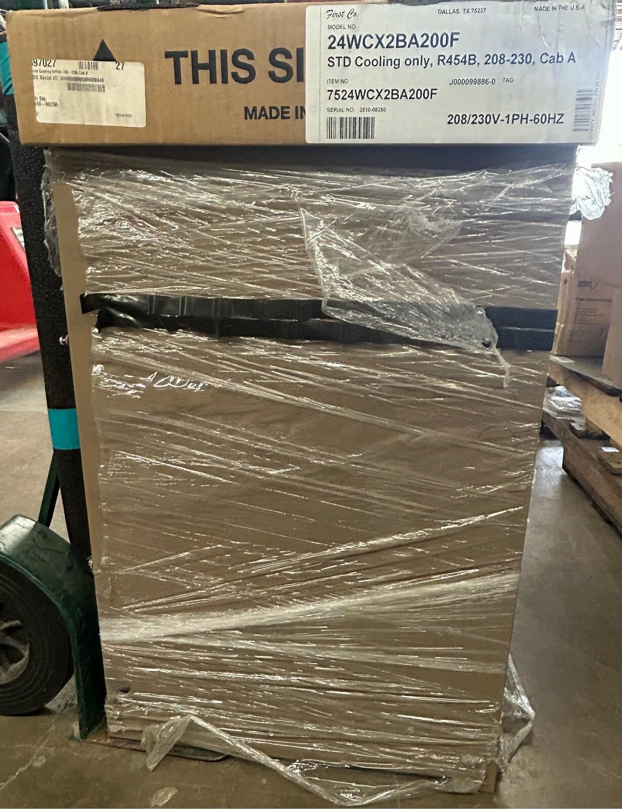First Company 24WCX2BA200F Thru-Wall Condenser 208/230V 1-PH R454B-60Hz