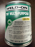 Weld-On 790 Multi-Purpose PVC CPVC Cement 1 Pint lot of (12)