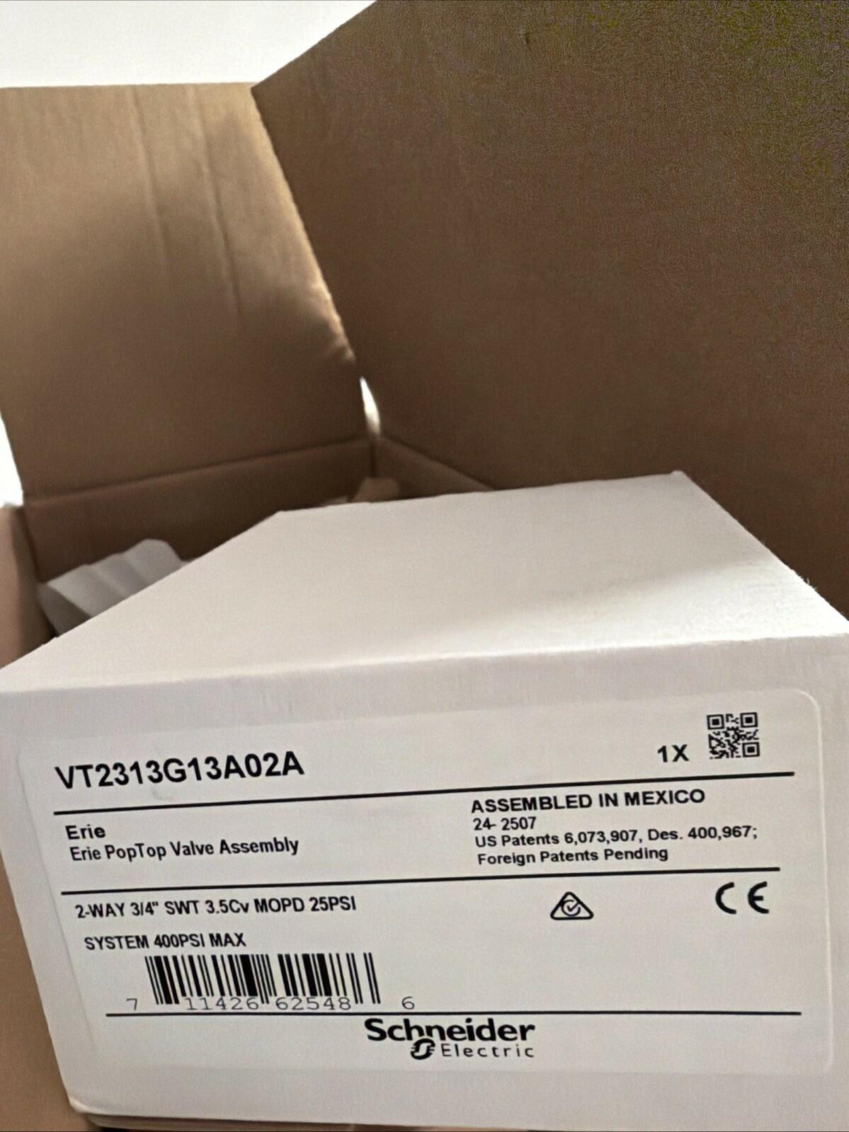 Schneider Electric (Erie) VT2313G13A02A 3/4 Sweat 3.5 Cv 24V With End Switch