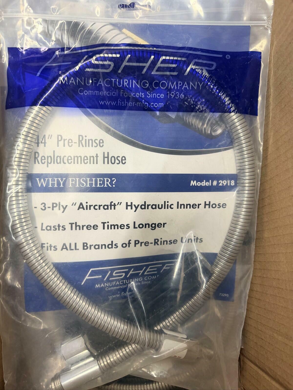 Fisher 44" Pre-Rinse Replacement Hose 2918 Commercial Kitchen